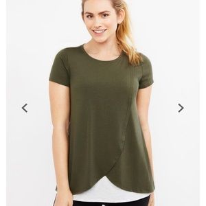 Motherhood Maternity Nursing Shirt